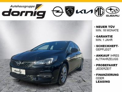 Gebraucht Opel Astra Elegance 131 PS (96 kW) 2021 Onyx schwarz Limousine