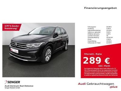 Gebraucht VW Tiguan Elegance 150 PS (110 kW) 2020 Schwarz SUV