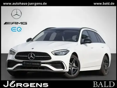 Gebraucht Mercedes C300 197 PS (144 kW) 2025 K.angaben unilack polarweiss Kombi