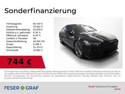 Używany Audi S7 Sportback Ambiente 344 KM (253 kW) 2023 Czarny Hatchback