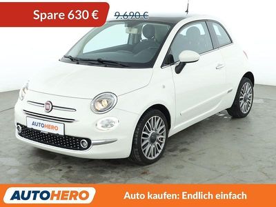 Weiß Gebraucht 2017 Fiat 500 Lounge Kleinwagen | 9.060 € (Fairer Preis)