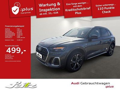 Gebraucht Audi Q5 S-Line 204 PS (150 kW) 2021 Grau SUV