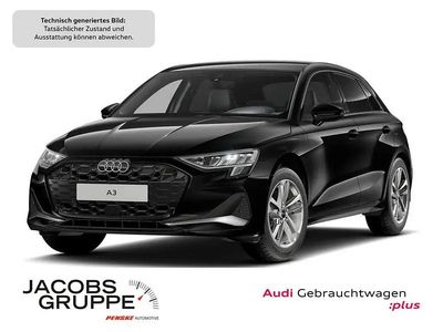 Schwarz Gebraucht 2025 Audi A3 Advanced Plus Limousine | 31.489 € (Fairer Preis)