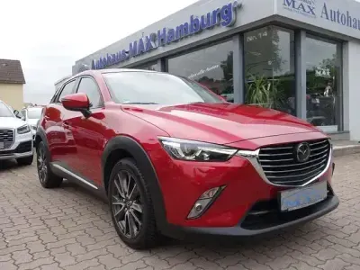 Gebraucht Mazda CX-3 Exclusive-Line 105 PS (77 kW) 2017 Rot SUV
