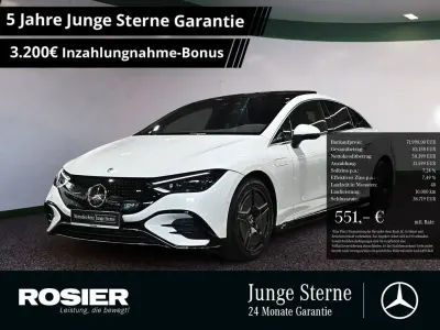 Gebraucht Mercedes EQE500 Premium Plus 300 kW (408 PS) 2025 Weiss / opalithweiß Limousine