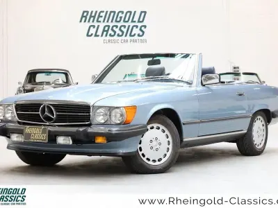 Gebraucht Mercedes 560 231 PS (169 kW) 1987 Blau Cabrio