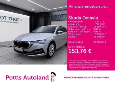 Gebraucht Skoda Octavia Style 150 PS (110 kW) 2023 Brilliantsilber metallic Kombi