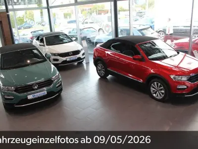 Gebraucht VW T-Roc Cabriolet Style 110 PS (80 kW) 2021 Grün Cabrio