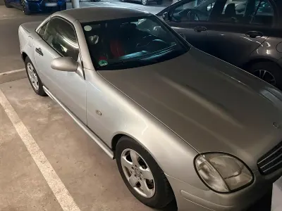 Gebraucht Mercedes SLK200 136 PS (100 kW) 1999 Silber Cabrio