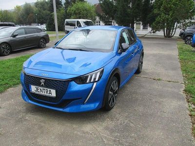 Gebraucht Peugeot e-208 Allure 100 kW (136 PS) 2020 Blau Kleinwagen