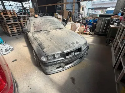 Gebraucht BMW 320 Cabriolet Basis 150 PS (110 kW) 1995 Silber Cabrio