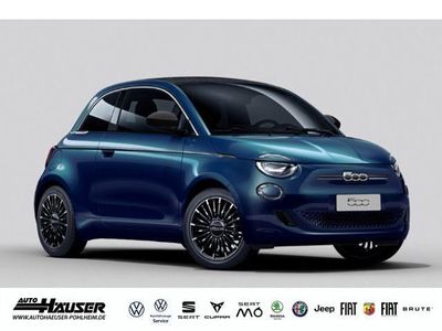 Neu Fiat 500e La Prima 86 kW (118 PS) 2026 Gruen Cabrio