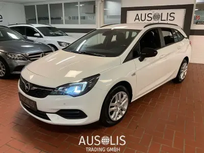 Gebraucht Opel Astra Edition 131 PS (96 kW) 2021 Schnee weiss (metallic) Kombi