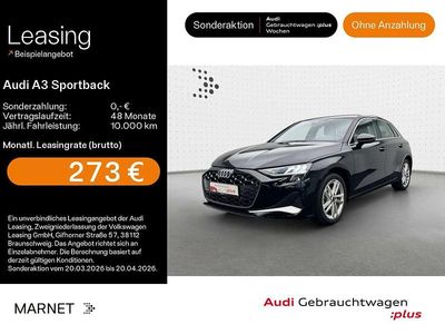 Gebraucht Audi A3 Advanced Plus 150 PS (110 kW) 2025 Mythosschwarz metallic Limousine