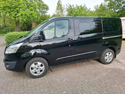 Brugt Ford Transit Titanium 170 HK (125 kW) 2017 Sort MPV