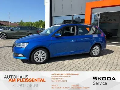 Gebraucht Skoda Fabia Ambition 95 PS (69 kW) 2022 Blau Kleinwagen