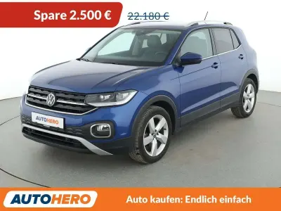 Gebraucht VW T-Cross Style 110 PS (80 kW) 2022 Blau SUV