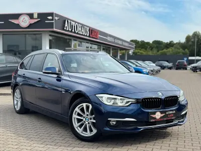 Gebraucht BMW 320 Luxury Line 190 PS (139 kW) 2018 Blau Kombi
