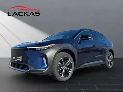 Gebraucht Toyota bZ4X Comfort 160 kW (218 PS) 2023 Dark blue mica (8s6)/ black (2 SUV