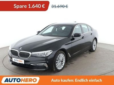 Gebraucht BMW 520 Luxury Line 201 PS (147 kW) 2020 Schwarz Limousine