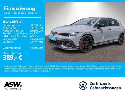 Mondsteingrau Gebraucht 2023 VW Golf VIII GTI Clubsport Limousine | 39.930 € (Teuer)