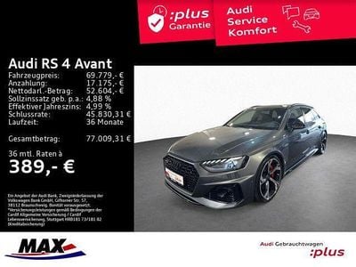 Gebraucht Audi RS4 Ambiente 450 PS (330 kW) 2023 Daytonagrau perleffekt Kombi