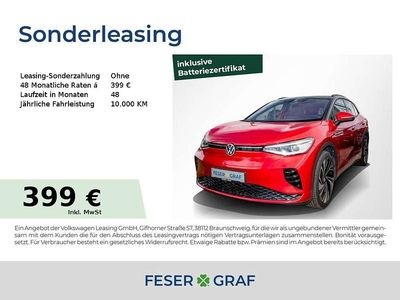 Gebraucht VW ID.4 GTX 219 kW (299 PS) 2022 Kings red metallic SUV