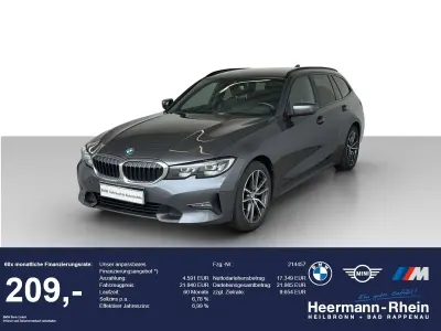 Gebraucht BMW 320 Sport Line 190 PS (139 kW) 2022 Mineralgrau met. Kombi