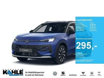 Ny VW T-Roc Life 85 HK (62 kW) 2026 Blå SUV