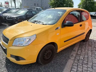 Gebraucht Chevrolet Aveo 84 PS (61 kW) 2009 Gelb Kleinwagen