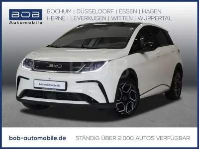 Brugt BYD Dolphin Design 150 kW (204 HK) 2025 Hvid Hatchback