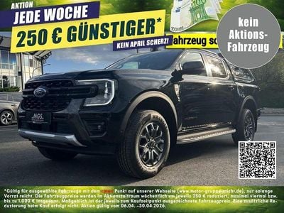 Nouă Ford Ranger Wildtrack 241 CP (177 kW) 2026 Negru Pickup