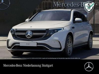 Weiß Gebraucht 2021 Mercedes EQC400 Advanced SUV | 33.990 € (Fairer Preis)