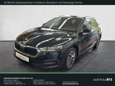 Gebraucht Skoda Octavia 110 PS (80 kW) 2023 Black magic perleffekt (schwarz) Kombi