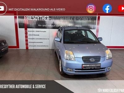 Gebraucht Kia Picanto EX 65 PS (47 kW) 2005 Blau Kleinwagen