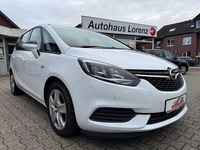 Gebraucht Opel Zafira Edition 120 PS (88 kW) 2018 Weiß Van / Kleinbus