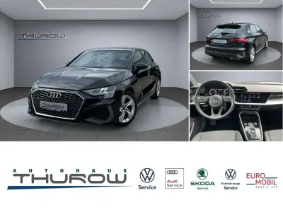 Gebraucht Audi A3 Sportback S-Line 116 PS (85 kW) 2023 Mythosschwarz metallic Kleinwagen