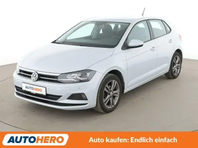 Gebraucht VW Polo Comfortline 80 PS (58 kW) 2019 Weiß Kleinwagen