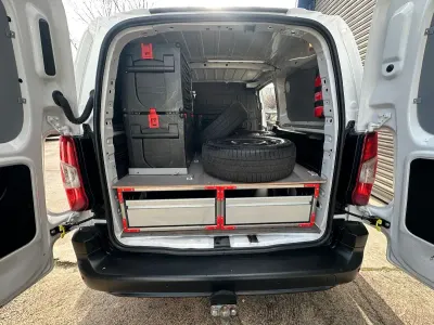 Gebraucht Opel Combo 102 PS (75 kW) 2021 Weiß Van / Kleinbus