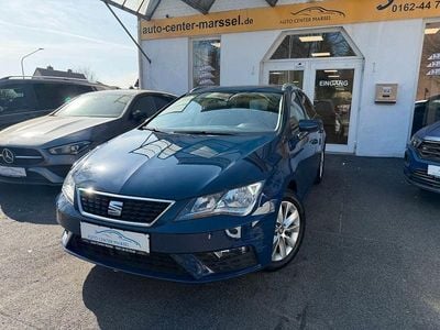 Usata Seat Leon ST Style 116 CV (85 kW) 2019 Blu Station wagon