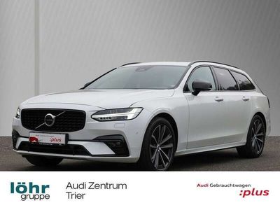 Gebraucht Volvo V90 R-Design 197 PS (144 kW) 2022 Crystal white / metallic Kombi