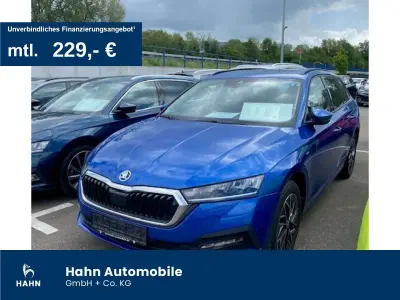 Usata Skoda Octavia Clever 150 CV (110 kW) 2022 Blu Station wagon