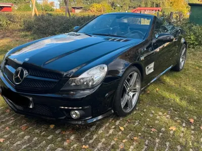 Gebraucht Mercedes SL63 AMG AMG 525 PS (386 kW) 2009 Schwarz Cabrio