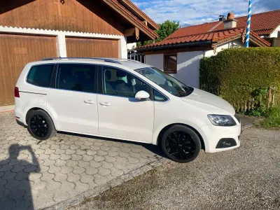 Gebraucht Seat Alhambra Style 140 PS (102 kW) 2013 Weiß Van / Kleinbus