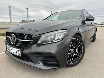 gebraucht Mercedes C220 d T 9G*AMG*WIDESCREEN*PAN*HEAD-UP*LED*AHK*