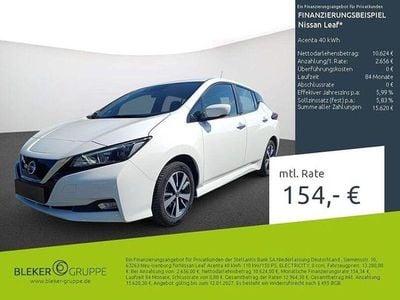 Weiß Gebraucht 2021 Nissan Leaf Acenta Kleinwagen | 13.280 € (Guter Preis)