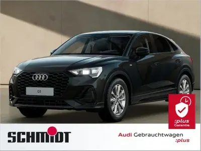 Gebraucht Audi Q3 Sportback S-Line 150 PS (110 kW) 2025 Mythosschwarz metallic SUV