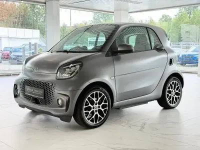 Gebraucht Smart ForTwo Electric Drive Prime 60 kW (82 PS) 2021 Mountain grey magno mattlack Coupé