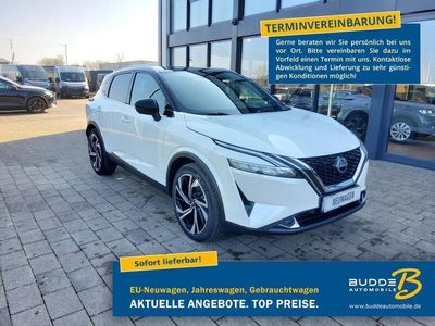 gebraucht Nissan Qashqai 1.3DIG-T X-Tronic 4x4 Tekna+ Pano 20Zoll