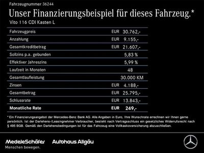 Gebraucht Mercedes Vito 163 PS (119 kW) 2024 Arktikweiß Van